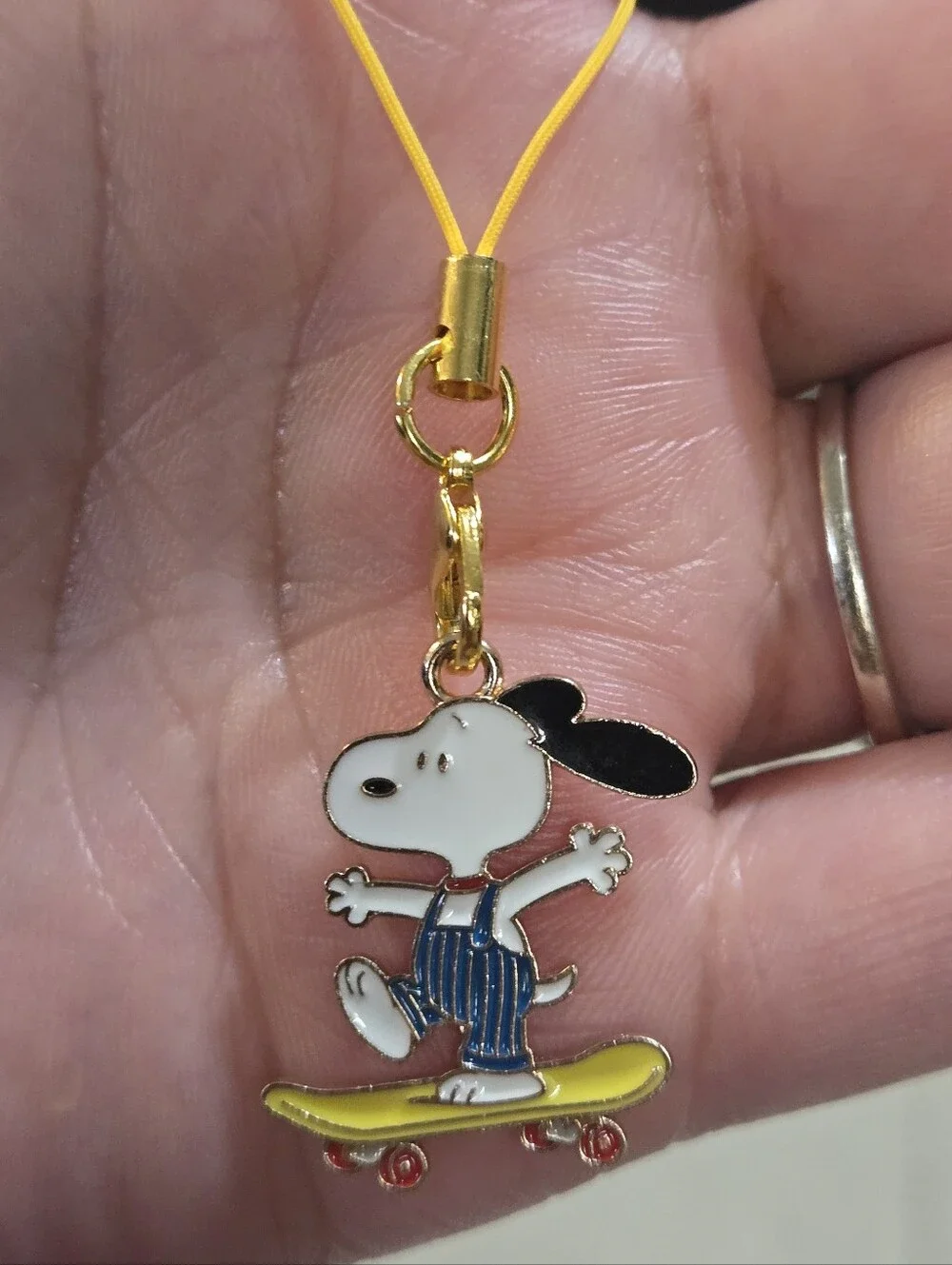 Peanuts: Snoopy Bag, Phone Charm, Keychain - Soccer Or Skate Design